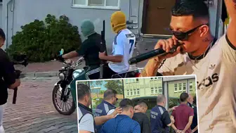 Tüfekli şov pahalıya patladı: Rapçi ve ekibi adliyeye sevk edildi