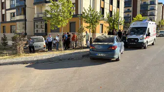 Eskişehir’de trafik kazası sonrası gergin anlar yaşandı