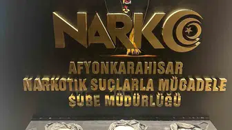 Afyonkarahisar’da uyuşturucu operasyonu sonucu bir kişi tutuklandı