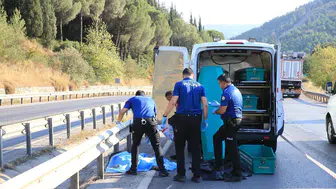 Motosiklet faciası: Bariyere çarpan sürücü olay yerinde can verdi