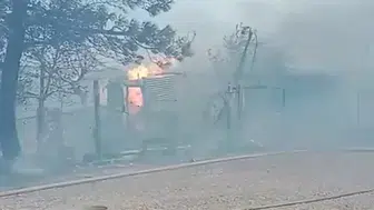 Tuzla’da otluk alanda başlayan yangın evi küle çevirdi