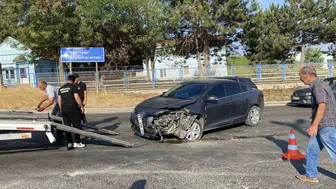 Eskişehir’de trafik kazası sonrası ulaşım aksadı