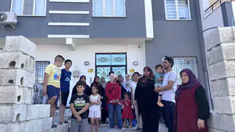 Gaziantep'te 59 dairelik binada şantiye elektriğiyle yaşam mücadelesi