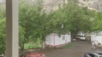 Adıyaman'da yaz ortasında aniden bastıran yağmur şaşırttı
