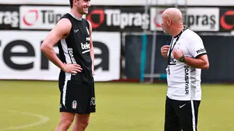 Dusan Vlahovic Beşiktaş formasıyla ilk kez sahaya indi