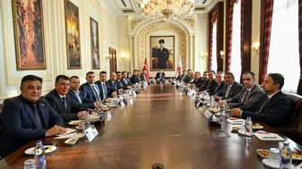 Nevşehir heyeti Ankara’ya gitti Bakan Gürlek ile görüştü