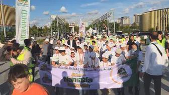 Başakşehir’de yüzlerce çocuk namaz eğitimi sonrası bir araya geldi