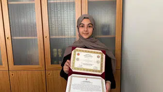 Burdur'da 11 yaşındaki öğrenci 11 ayda hafız oldu