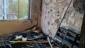 Eskişehir’de gece vakti apartman yangını paniği