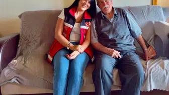 Şehit Vahit Elmas'ın babasına Bozüyük'ten vefa ziyareti