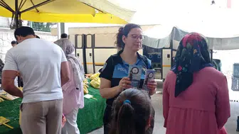Niğde polisi sokak sokak gezerek dolandırıcılara karşı uyardı