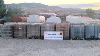 Kırşehir’de atık yağları yakıta dönüştüren tesise jandarma baskını