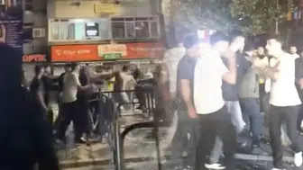 Rapçi Poizi'nin konseri karıştı! Tekme ve yumruklu kavga kamerada