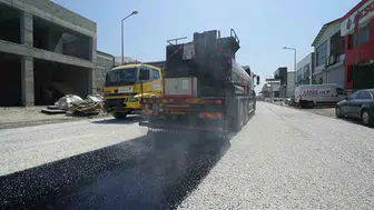 Kahramanmaraş sanayisinde yol çilesi asfaltla sona eriyor