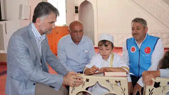 Amasyalı küçük Asilhan azmiyle herkese örnek oldu
