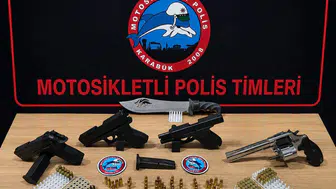 Karabük polisinden gece yarısı silah operasyonu