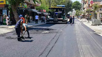 Salihli Şüheda Caddesi yeni çehresine kavuşuyor