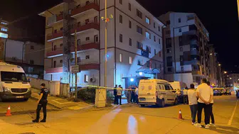 Trabzon Arsin’de emniyet otoparkına insansız hava aracı düştü