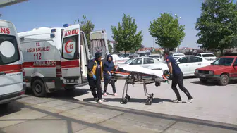 Beyşehir yolunda direksiyon hakimiyeti kayboldu