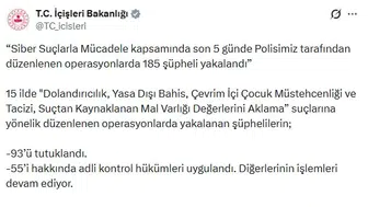 Siber suç şebekelerine beş günde ağır darbe