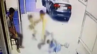 Sokak ortasında vicdansızlık: Oyun oynayan çocuklara dehşeti yaşattı