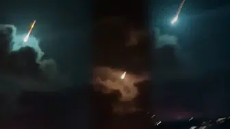Boğazda görsel şölen: Perseid meteor yağmuru geceyi aydınlattı