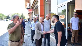 Aydın Valisi Toptan Gıdacılar Çarşısı esnafını ziyaret etti