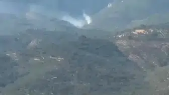Kazdağları’ndaki alevler turistik bölgeyi tehdit etmeden söndürüldü