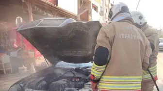 Alevler Arsuz ve İskenderun'da araçları yaktı, ekipler hızlı davrandı