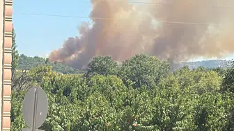 Çanakkale Lapseki’de tarım arazisi alevlere teslim oldu
