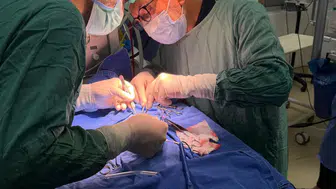 Ordu'da 610 gramlık Rüzgar bebek, yatağında geçirdiği kalp ameliyatıyla hayata tutundu