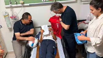 Mersin'de markette dehşeti yaşayan küçük Mehmet Ali'den iyi haber geldi