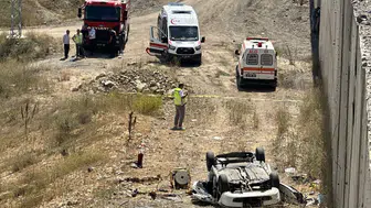 Kastamonu yolunda aile faciası 15 metre yükseklikten uçtu