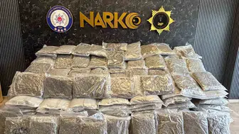 Silivri yolunda narkotik operasyonu 376 kilo marihuana yakalandı
