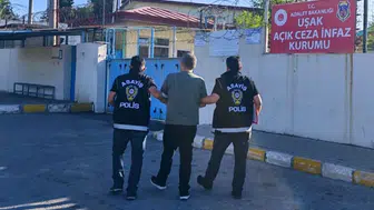 26 yıllık cezası vardı, Uşak'ta saklanırken yakalandı