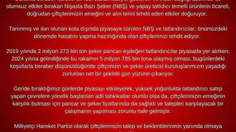 MHP'li Özdemir'den pancar uyarısı 5 yılda 2,5 kat arttı