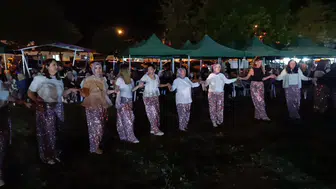 Bilecik Kınık köyünde kadınlar şalvarlarını giyip meydanı şenlik alanına çevirdi