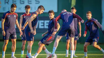 Trabzonspor Başakşehir hazırlıklarına ara vermeden başladı