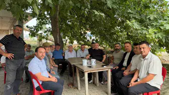AK Parti Bilecik teşkilatı saha mesaisini köylerde sürdürüyor