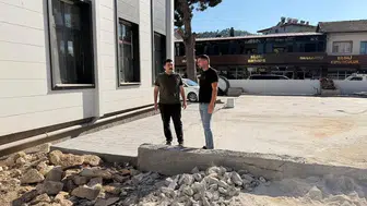 Yayladağı’na meslek yüksekokulu geliyor, Kaymakam inşaatta