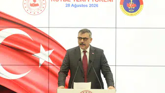 Jandarmada rütbe terfi töreni Bakan Çiftçi'den 'Terörsüz Türkiye' vurgusu