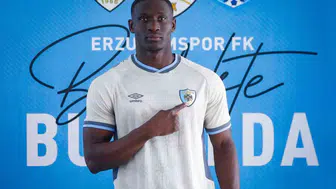 Erzurumspor'un yeni forveti Diabate, 19 numaralı formayı giyecek