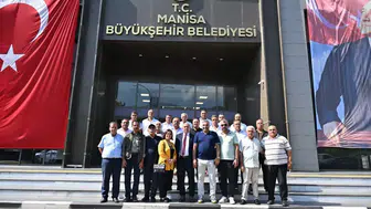 Sarıgöl muhtarları Manisa Büyükşehir’den hizmet bekliyor