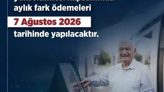 Emekliye beklenen zam farkı ödemeleri hesaplara yatıyor