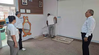 Sarıgöl'de okulların yeni dönem hazırlıkları hız kazandı