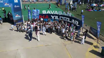 Siirt'te gençlerin İHA'ları gökyüzünde çarpıştı, 42 takım nefes kesti