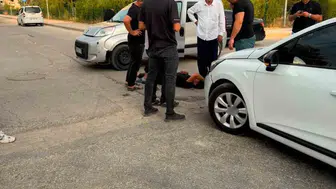 Nusaybin'de motosiklet kazası bir kişiyi hastanelik etti