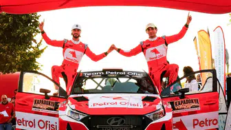 Kapadokya Rallisi’nde kazanan yine Kerem Kazaz
