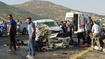Gercüş yolunda trafik kazası 7 yaralı