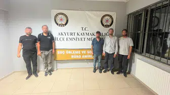 Ankara Akyurt’ta polisten kaçan beş kişiye ağır fatura